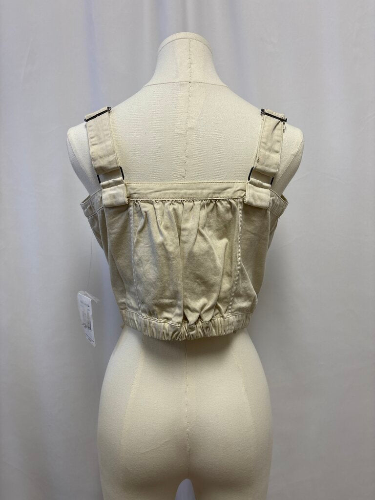 Free People Ecru Tank NWT