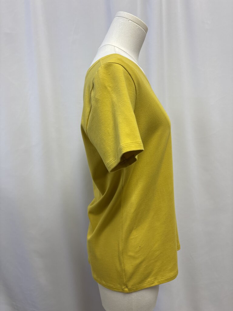 Eileen Fisher Mustard Tee NWT