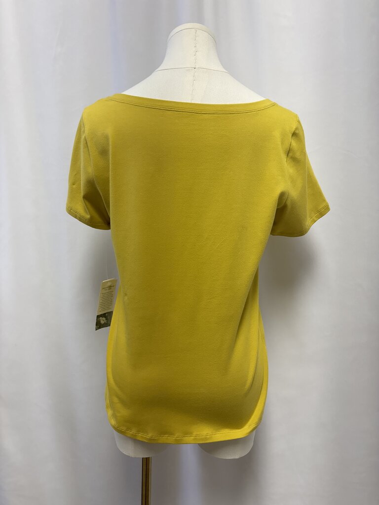 Eileen Fisher Mustard Tee NWT