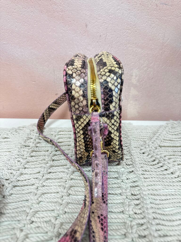 Nancy Gonzalez Python Camera Bag NWT