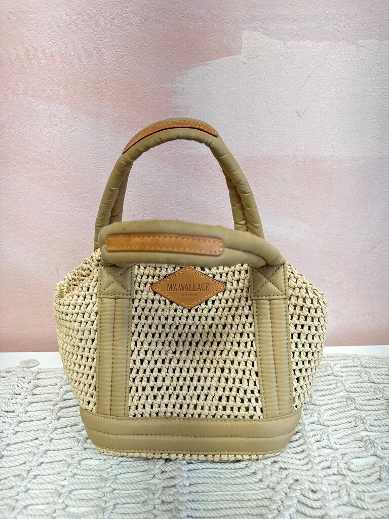 Mz Wallace Raffia Crossbody