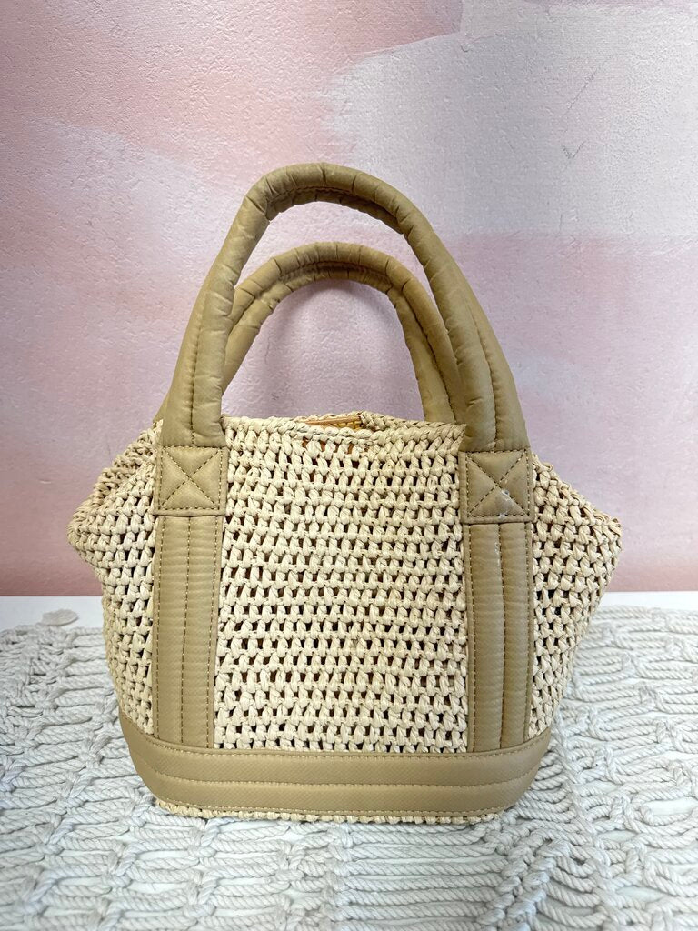 Mz Wallace Raffia Crossbody