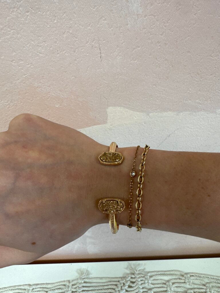 Kendra Scott Elisa Gold Cuff w/Box