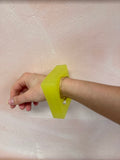 Materia Design Lime Rubber Bracelet