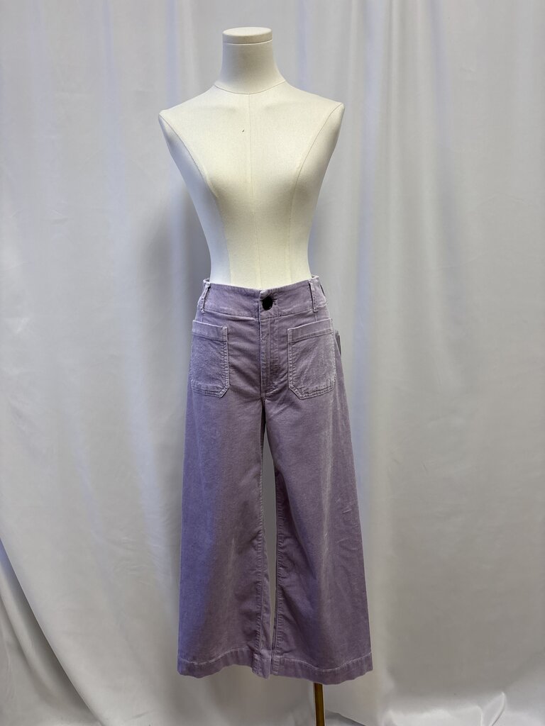 Anthropologie Lavendar Cord Pant NWT
