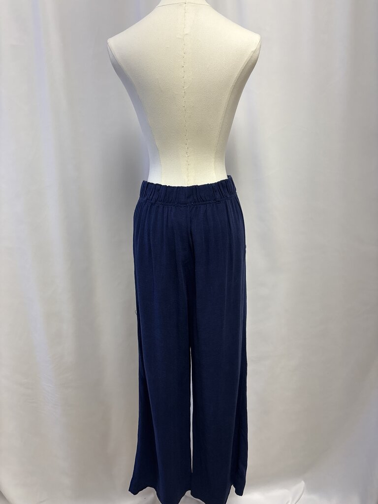Z Supply Navy Pleated Pant