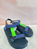 4CCCCEES Black Platform Sandal