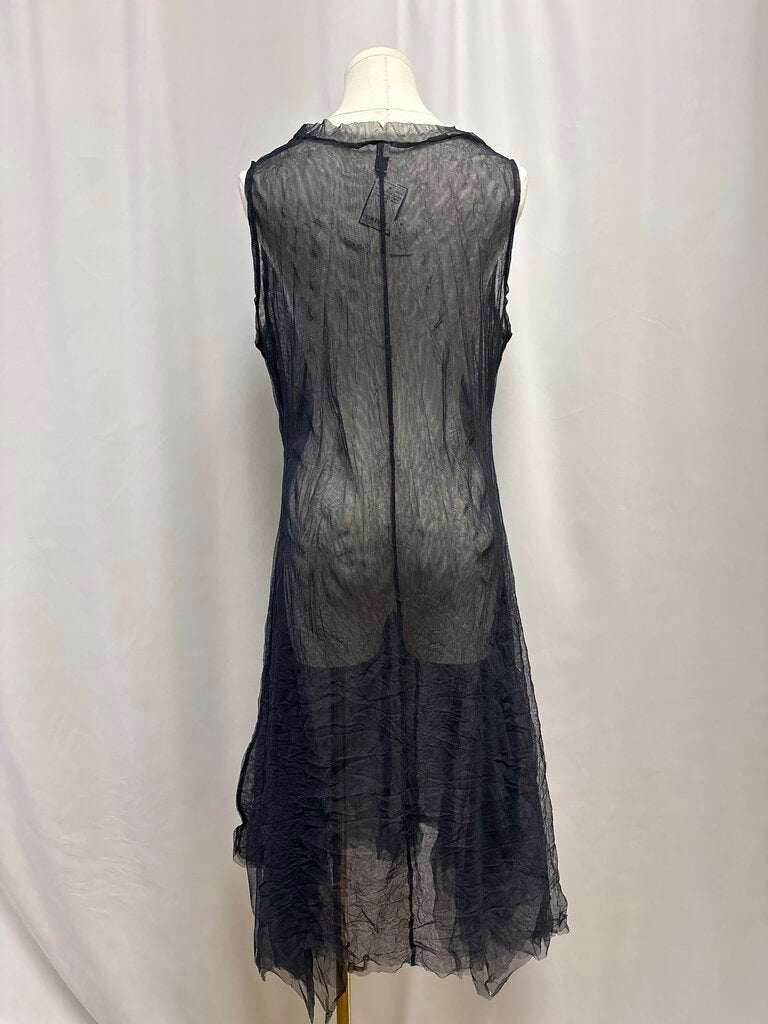 Dress to Kill Grey Sheer Dress NWT