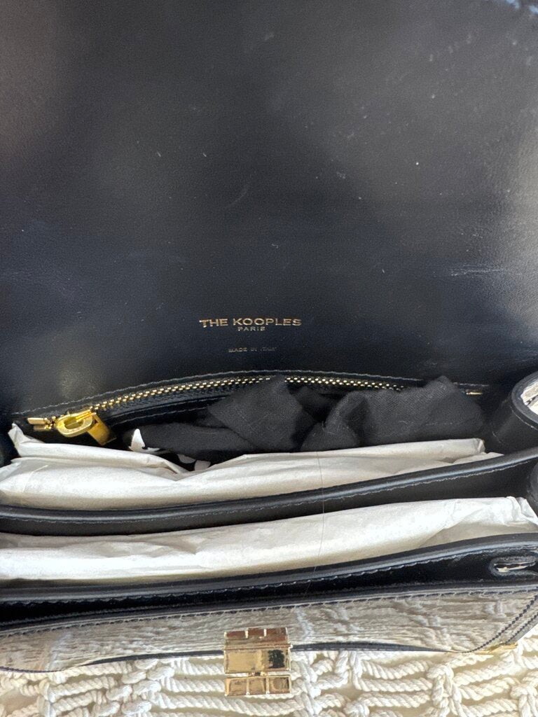 The Kooples Patent Leather Shoulder Bag W/ Dust Bag