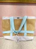 Lilly Pulitzer Woven Beach Hat Tote Bag NWT