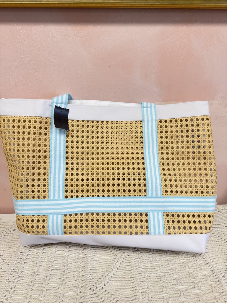 Lilly Pulitzer Woven Beach Hat Tote Bag NWT