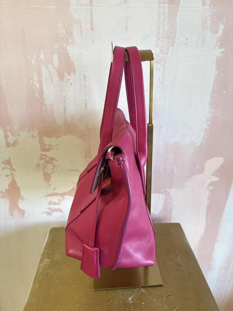 Ferragamo Pink Gancini Sookie Shoulder Bag