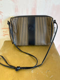 Fendi Striped Vintage Shoulder Bag (AS IS) w/Dustbag