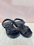 Bottega Black Woven Sandal w/Box