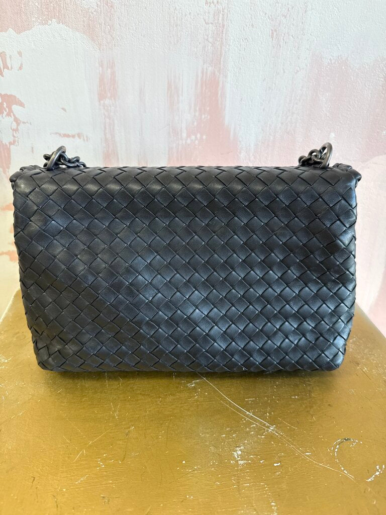 Bottega Black Olimpia Shoulder Bag (As Is)