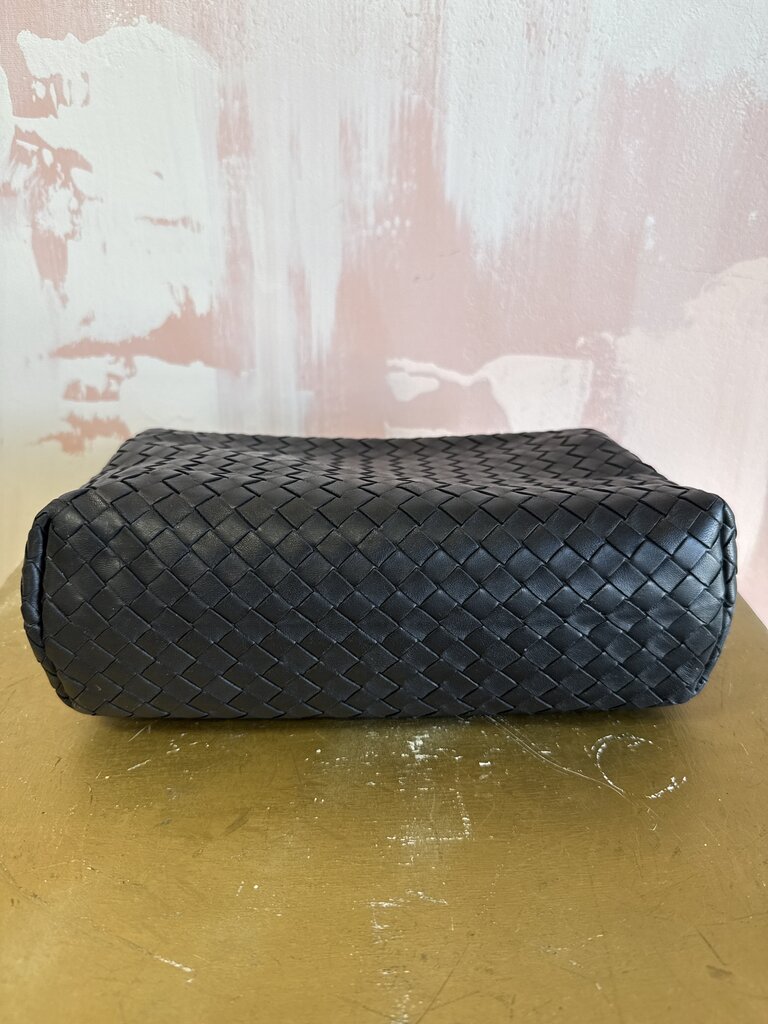 Bottega Black Olimpia Shoulder Bag (As Is)