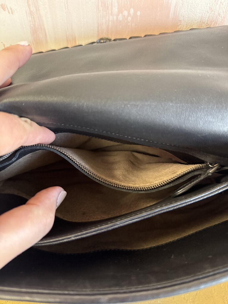 Bottega Black Olimpia Shoulder Bag (As Is)
