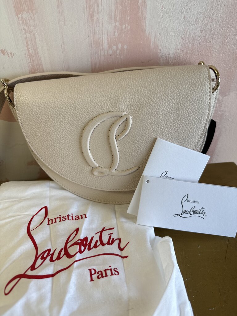 Louboutin Leche By My Side Logo Crossbody w/Dustbag