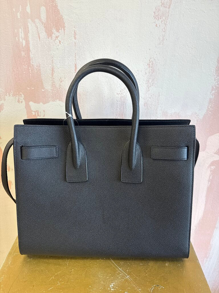 Saint Laurent Black Sac de Jour w/Dustbag