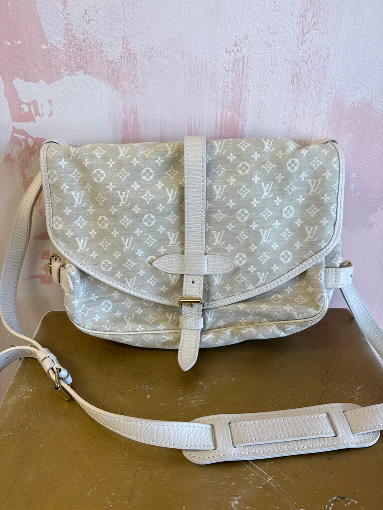 Louis Vuitton Dune Samur Mini Lin Crossbody w/Dustbag '06