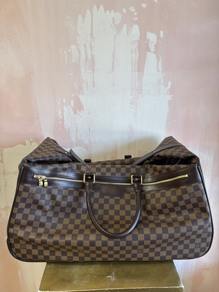 Louis Vuitton Ebene Damier Eole 50 Rolling Luggage w/Dustbag (As Is)