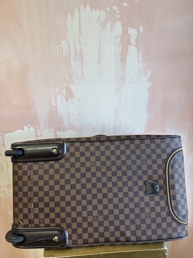 Louis Vuitton Ebene Damier Eole 50 Rolling Luggage w/Dustbag (As Is)