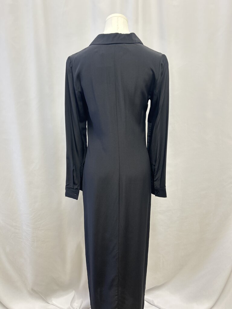The Kooples Black Button Up Dress NWT