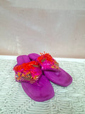 Donald Pliner Plum Embellished Sandal