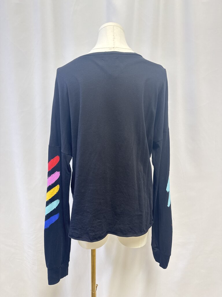 Lauren Moshi Black "Eye" Tee