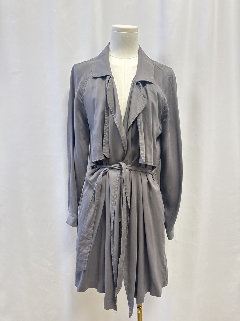 Cloth & Stone Taupe Linen Coat