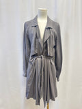 Cloth & Stone Taupe Linen Coat