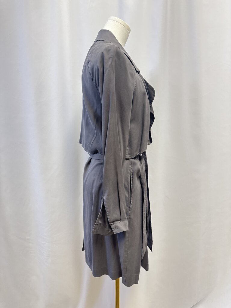 Cloth & Stone Taupe Linen Coat