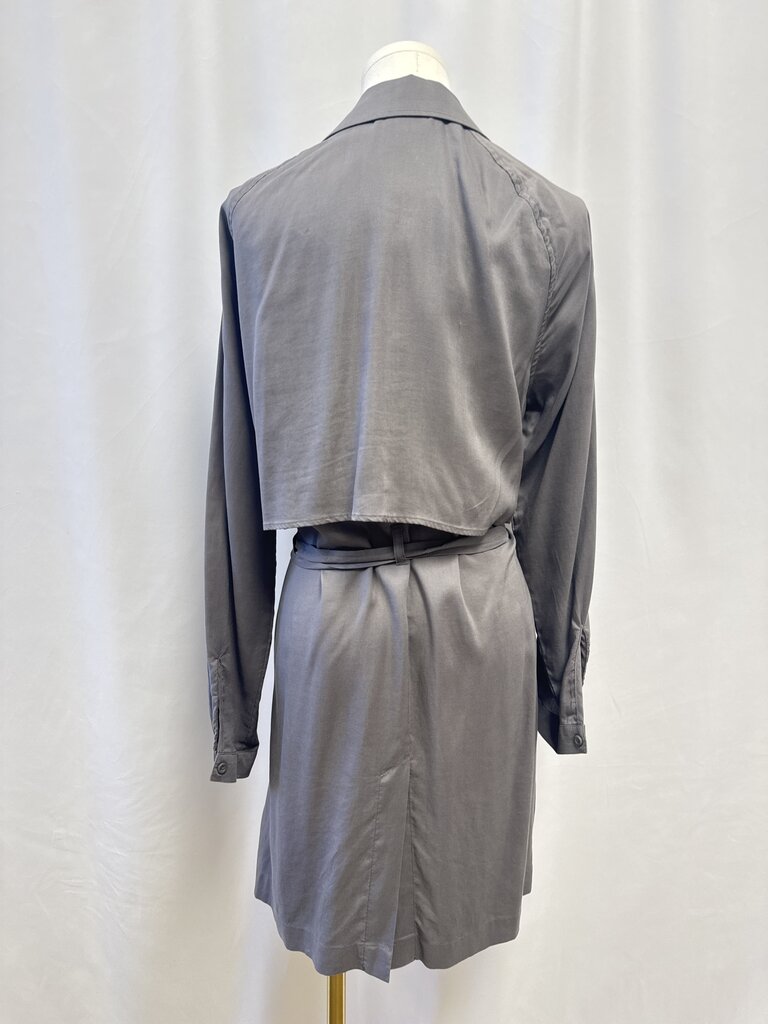 Cloth & Stone Taupe Linen Coat