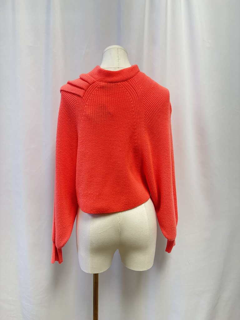 Alice + Olivia Coral Wrap Sweater