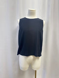 Eileen Fisher Black Silk Tank