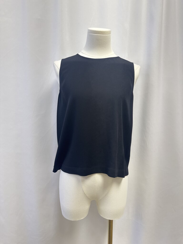 Eileen Fisher Black Silk Tank