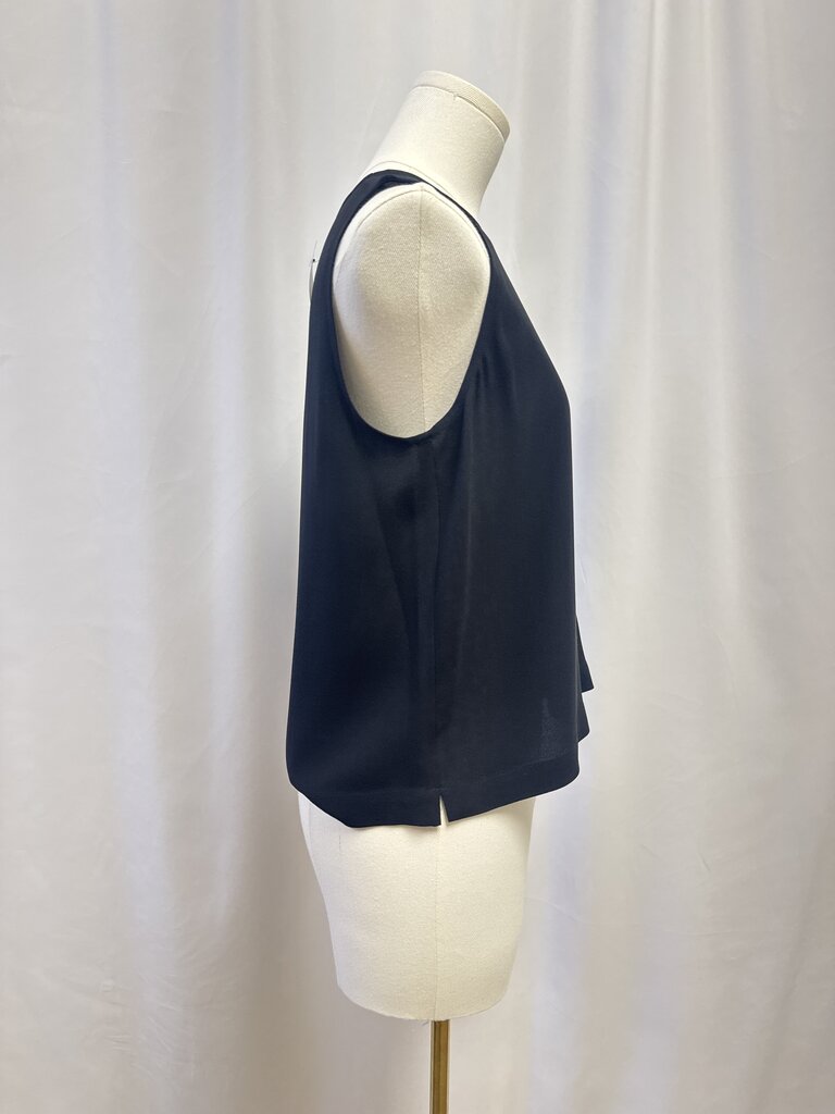 Eileen Fisher Black Silk Tank