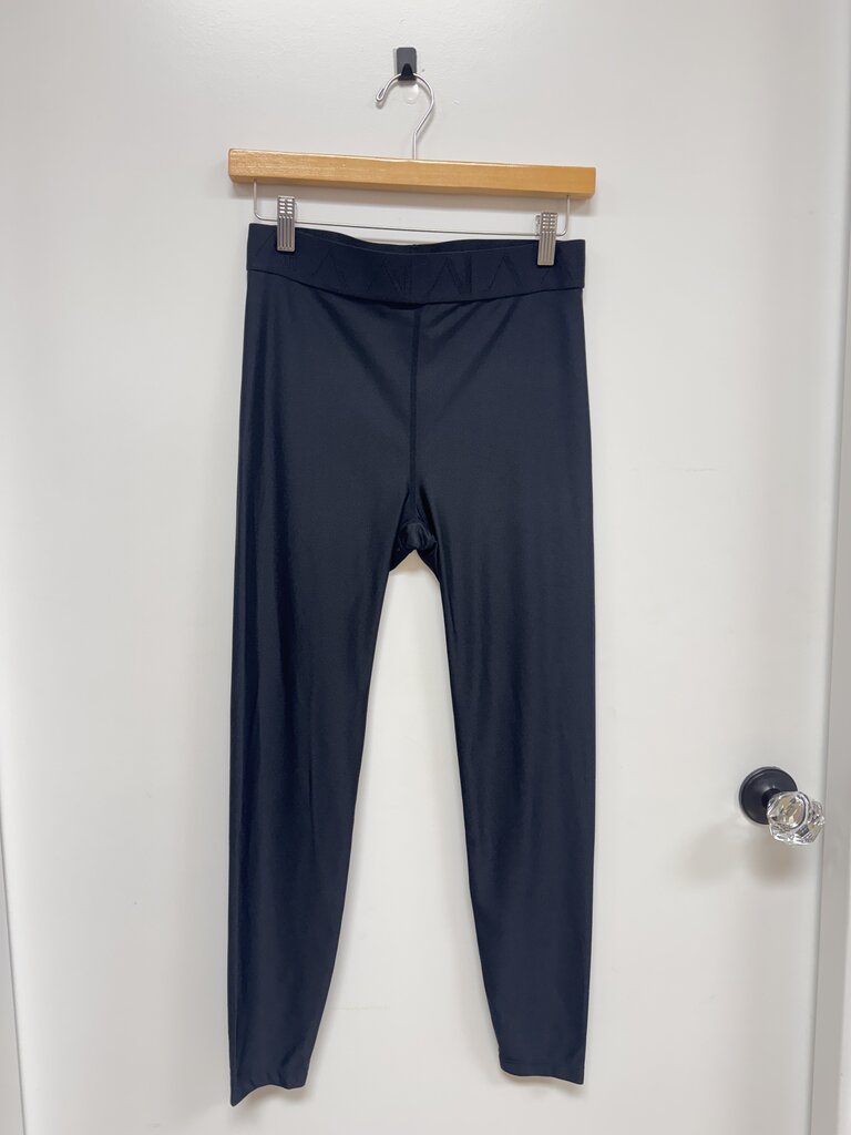 Alala Black Sateen Leggings NWT