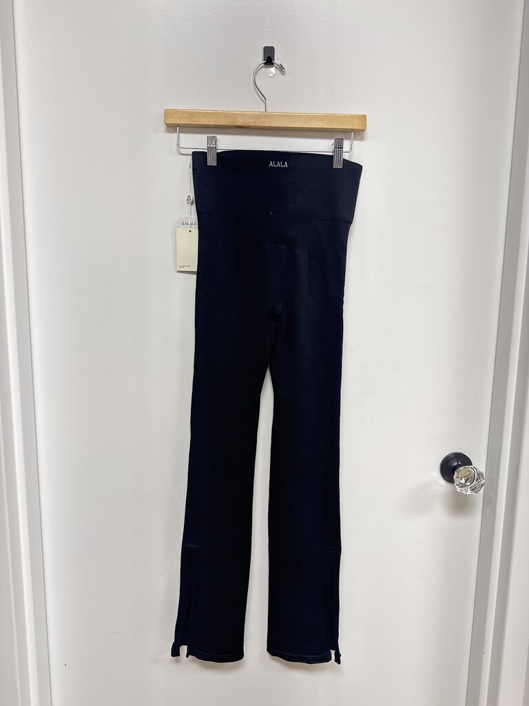 Alala Black Ribbed Leggings NWT