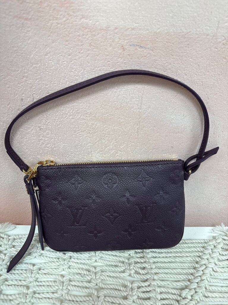 Louis Vuitton Aubergine Empreinte Citadine Pochette '13