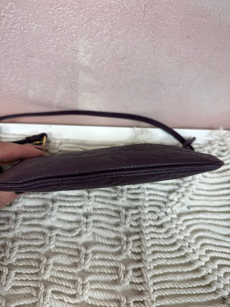 Louis Vuitton Aubergine Empreinte Citadine Pochette '13