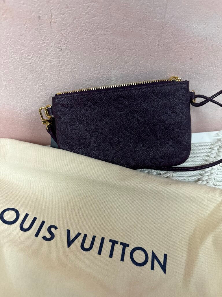 Louis Vuitton Aubergine Empreinte Citadine Pochette '13