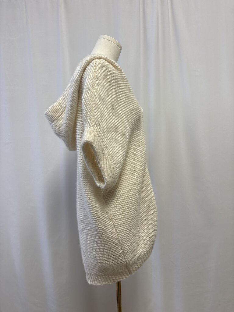 Kujten Ivory Cashmere Hoodie