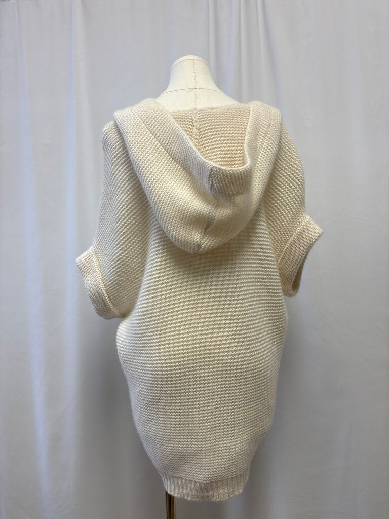 Kujten Ivory Cashmere Hoodie