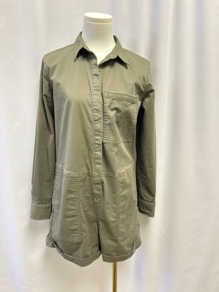 Not Monday Olive Romper