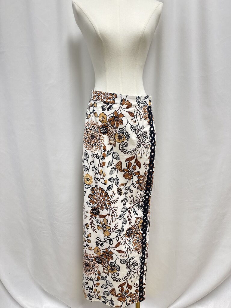Lilly Pulitzer Coconut Floral Maxi Skirt NWT