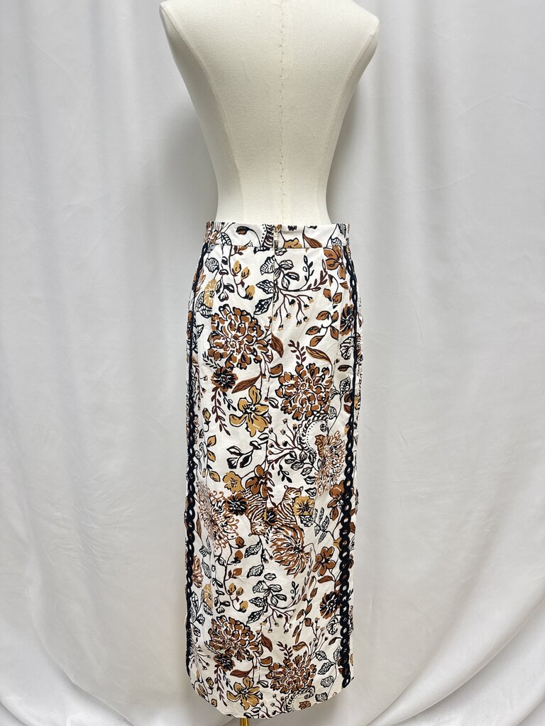 Lilly Pulitzer Coconut Floral Maxi Skirt NWT