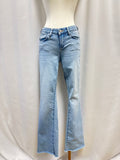 L'Agence Light Wash Straight Leg Jean