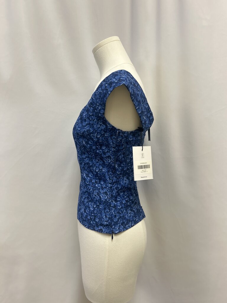 Reformation Blue Rose Smocked Tank NWT