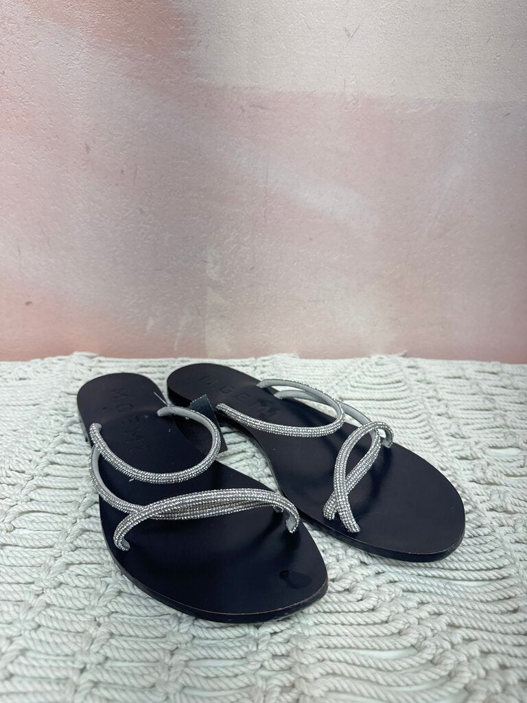 M. Gemi Crystal Sandals